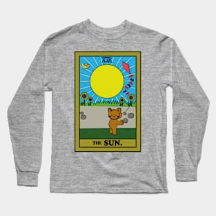 TAROT CARDS | THE SUN. | CAT Long Sleeve T-Shirt